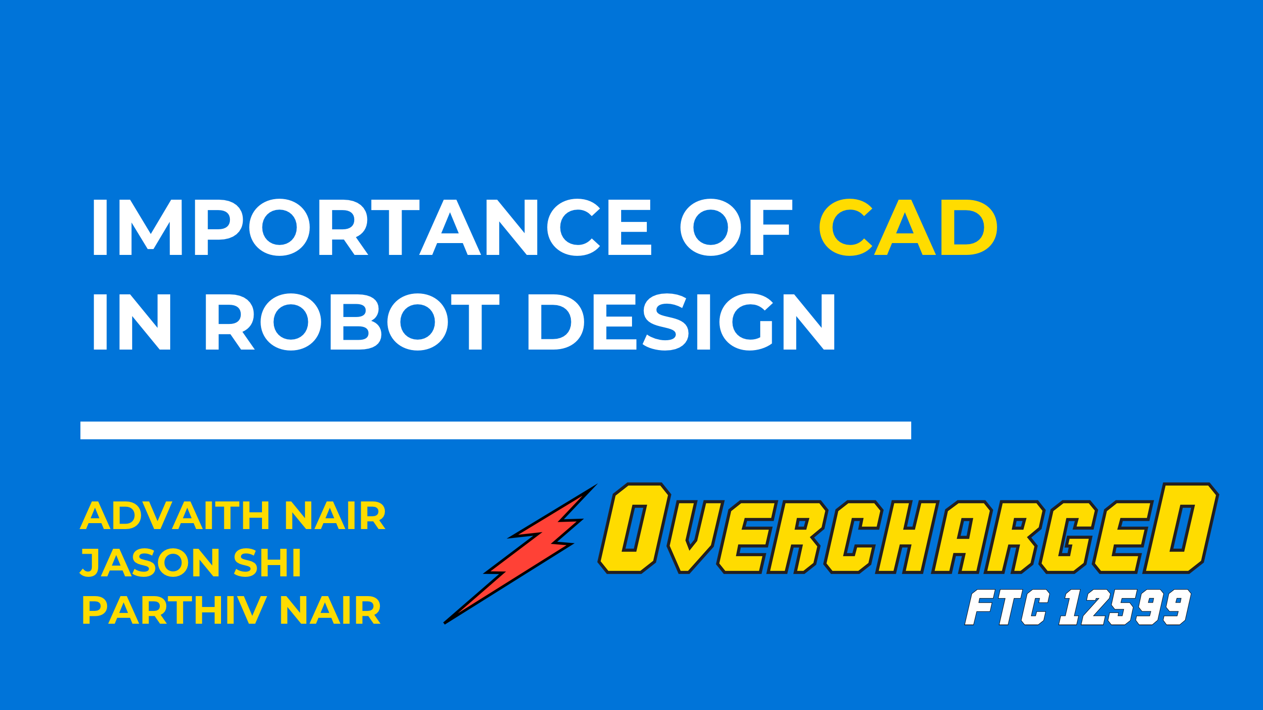 Importance of CAD in Robot Design